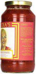 LIDIAS: Sauce Pasta Tomato Basil, 25 oz