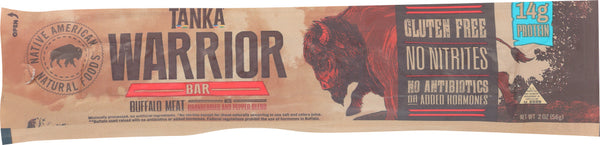 TANKA: Warrior Buffalo Meat Bar, 2 oz