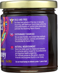 HEAVENLY ORGANICS: Organic Wild Forest Raw Neem Honey, 12 oz