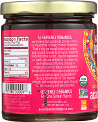 HEAVENLY ORGANICS: Organic Himalayan Raw Acacia Honey, 12 oz