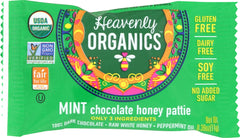 HEAVENLY ORGANICS: Honey Pattie Chocolate Mint, 0.39 oz