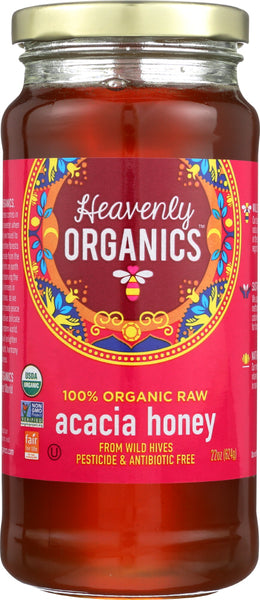 HEAVENLY ORGANICS: Acacia Honey, 22 oz
