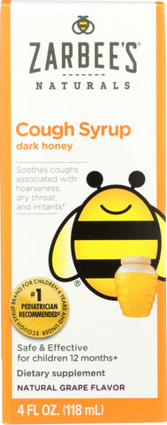 ZARBEES: Child Cough Grape, 4 fo