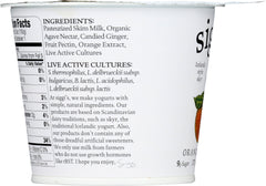 SIGGI'S: Strained Non‑Fat Icelandic Style Skyr Orange and Ginger Yogurt, 5.3 oz