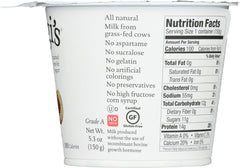 SIGGI'S: Strained Non-Fat Yogurt Icelandic Style Skyr Peach, 5.3 oz