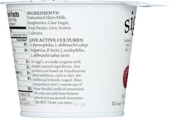 SIGGIS: Non-Fat Raspberry Skyr Yogurt, 5.3 oz