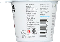 SIGGIS: Non-Fat Raspberry Skyr Yogurt, 5.3 oz