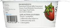 SIGGI'S: 4% Whole Milk Strained Yogurt Strawberry Rhubarb, 4.4 oz