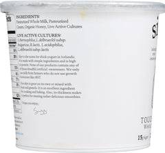 SIGGIS: 4% Whole Milk Strained Yogurt Honey, 24 oz