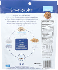 SOMERSAULTS: Sunflower Seed Snack Pacific Sea Salt, 6 oz