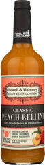 POWELL & MAHONEY: Cocktail Mixer Peach Bellini, 750 ml