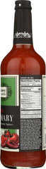 POWELL & MAHONEY: Sriracha Bloody Mary Super Spicy Cocktail Mixer Non-Alcoholic, 750 ml