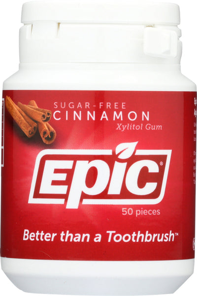 EPIC DENTAL: Gum Cinnamon Xylitol, 50 pc