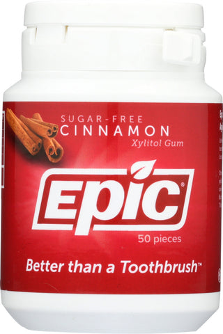 EPIC DENTAL: Gum Cinnamon Xylitol, 50 pc