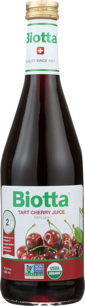 BIOTTA: Tart Cherry Juice, 16.9 oz