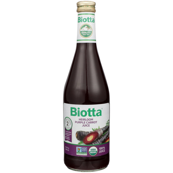 BIOTTA: Heirloom Purple Carrot Juice, 16.9 oz