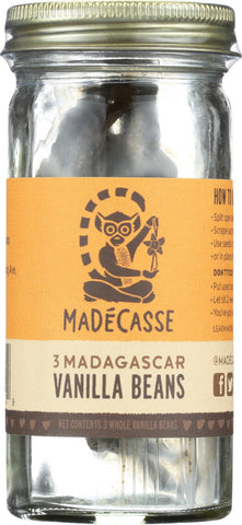 MADECASSE: Vanilla Beans, 4.5 oz