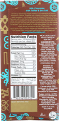 DIVINE CHOCOLATE: 38% Milk Chocolate Toffee & Sea Salt, 3.5 oz