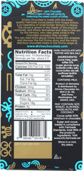DIVINE CHOCOLATE: Chocolate Bar Dark with Toffee and Sea Salt, 3.5 oz