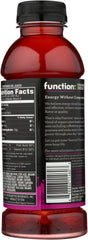 FUNCTION DRINKS: Organic Energy Acai Grape Beverage, 16.9 fo