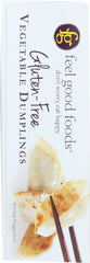 FEEL GOOD FOODS: Gluten Free Vegetable Dumplings, 10 oz