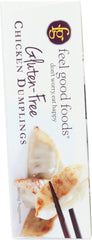 FEEL GOOD FOODS: Gluten Free Chicken Dumplings, 10 oz