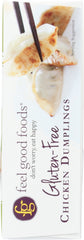 FEEL GOOD FOODS: Gluten Free Chicken Dumplings, 10 oz