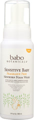 BABO BOTANICALS: Wash Foam Newborn, 9 oz