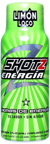 SHOTZ: Energy Shot Limon Loco, 2 oz