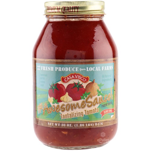 CASA VISCO: AwesomeSauce Tomato Sauce, 30 oz