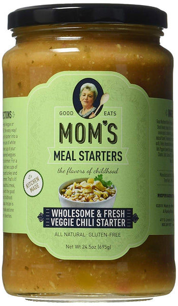 MOMS: Wholesome & Fresh Veggie Chili Starter, 24.5 oz