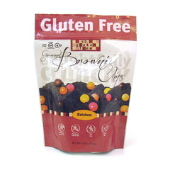 123 GLUTEN FREE: Gourmet Brownie Chips Rainbow, 4 oz