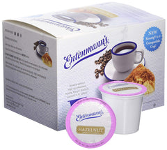 ENTENMANNS: Hazelnut Flavored Coffee Single Serve, 10 pc