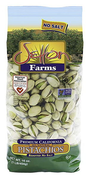 SETTON FARMS: Pistachio-Roasted No Salt 16 oz