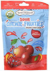 TORIE & HOWARD: Candy Fruit Chew Sour Cherry Bag, 4 oz