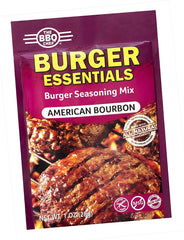 THE BBQ CHEF: Burger Essentials Seasoning Mix American Bourbon, 1 oz