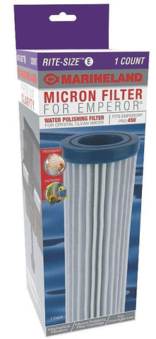 Marineland Micron Filter for Emperor Rite-Size E - Emperor Pro 450