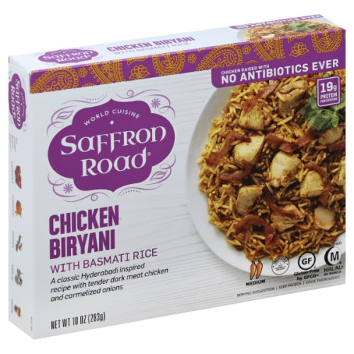 SAFFRON ROAD: Chicken Biryani Gluten Free, 10 oz