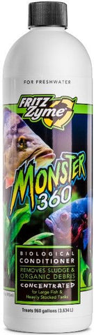 Fritz Aquatics Monster 360 Concentrated Biological Conditioner for Freshwater