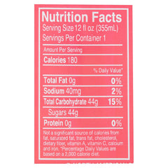 FLATHEAD LAKE GOURMET SODA: Soda Strawberry Orange, 12 fo