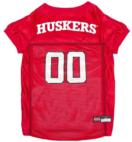 Pets First Nebraska Mesh Jersey for Dogs