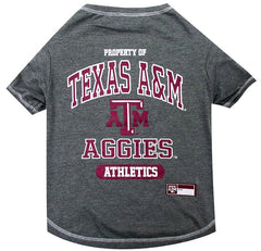 Pets First Texas A & M Tee Shirt for Dogs and Cats