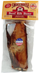 Smokehouse Beef Rib Bone Natural 6" Long Dog Treat