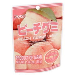 KASUGAI: Gummy Peach, 1.76 oz