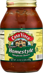 CASA VISCO: Homestyle Pasta Sauce, 32 oz