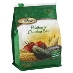 MRS. WAGES: Pickling And Canning Salt, 48 oz