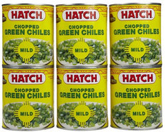 HATCH: Chopped Green Chiles Mild, 27 Oz