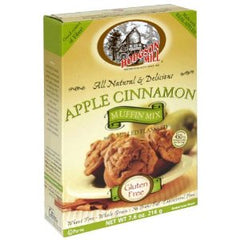 HODGSON MILL: Gluten Free Apple Cinnamon Muffin Mix with Milled Flaxseed, 7.6 oz