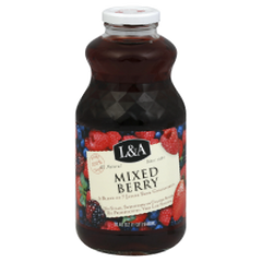 L&A: Mixed Berry Juice Blend, 32 oz