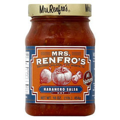 MRS RENFRO'S: Gourmet Habanero Salsa Hot, 16 oz